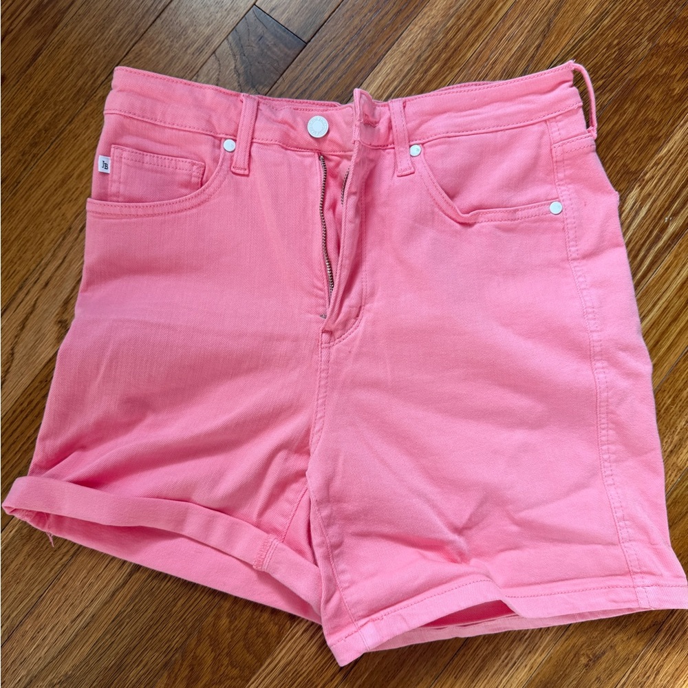 Judy Blue Pink Jean Shorts